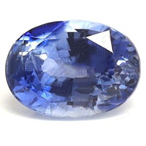 Szafir 1,25 ct, niebieski, szlif owalny