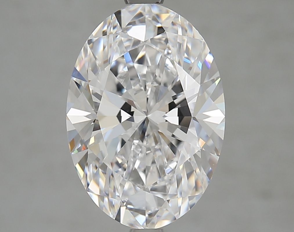 Diamant Ovale 4.02 ct - Couleur D - Pureté VVS2