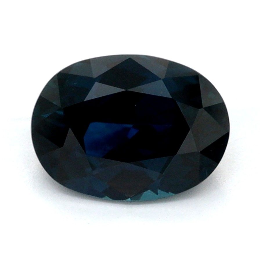 SAPPHIRE FACETED 0.94ct BLUE EC AUSTRALIA HEATED