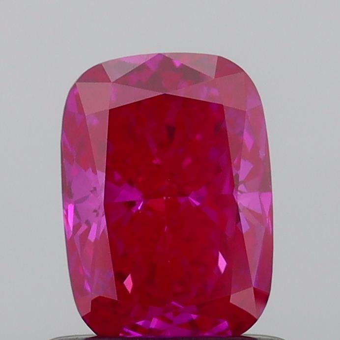 0.73 CT Fancy Deep Pink CUSHION MODIFIED