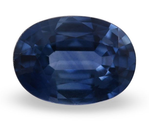 SAPPHIRE FACETED 0.89ct BLUE Blue EC THAILAND HEATED