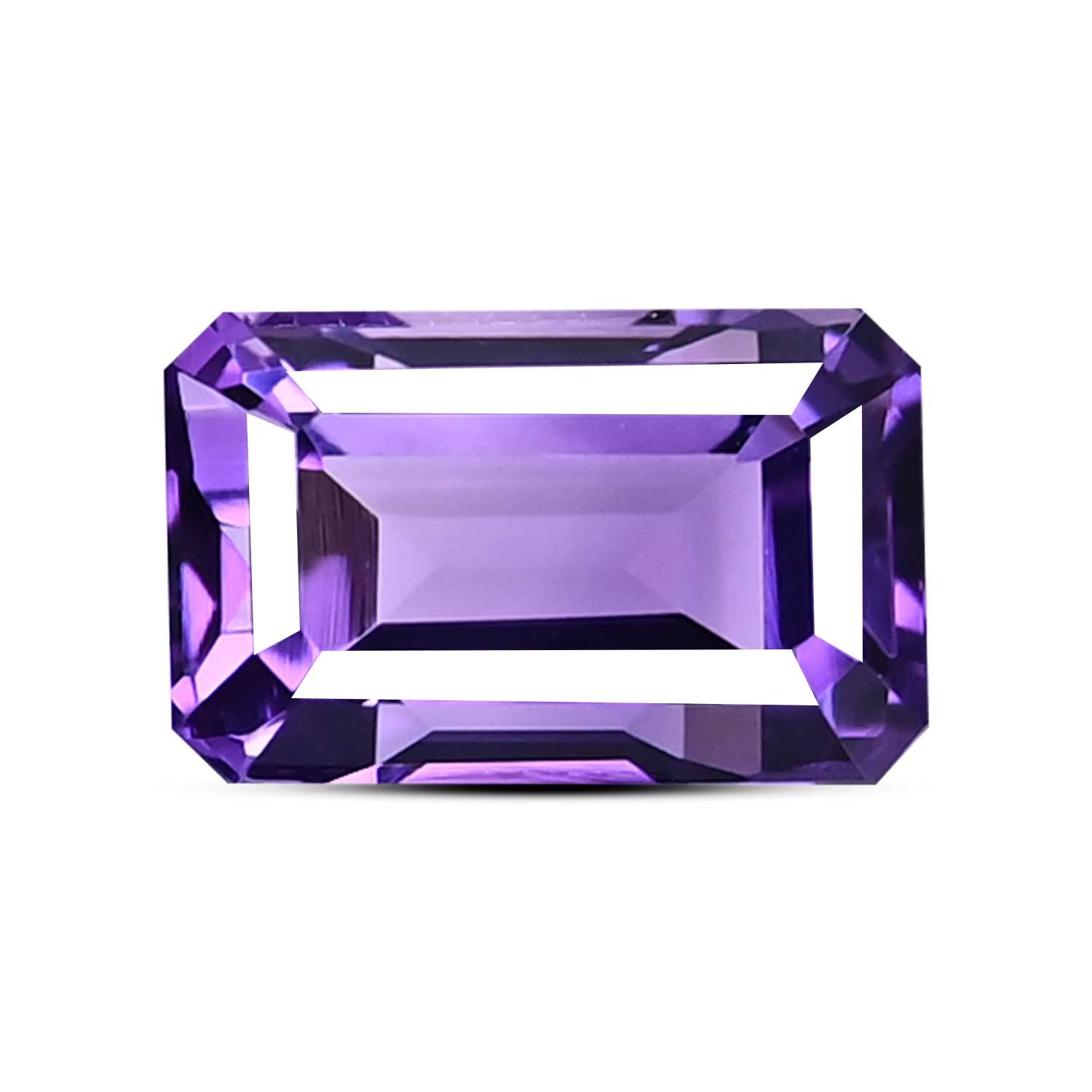 AMETHYST FACETED 10.68ct VIOLET MI BRAZIL NONE