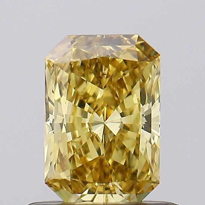 0.55 CT Fancy Intense Brownish Yellow RADIANT