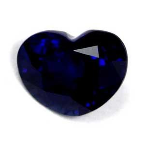 SAPPHIRE FACETED 0.84ct BLUE Deep Blue EC MADAGASCAR HEATED