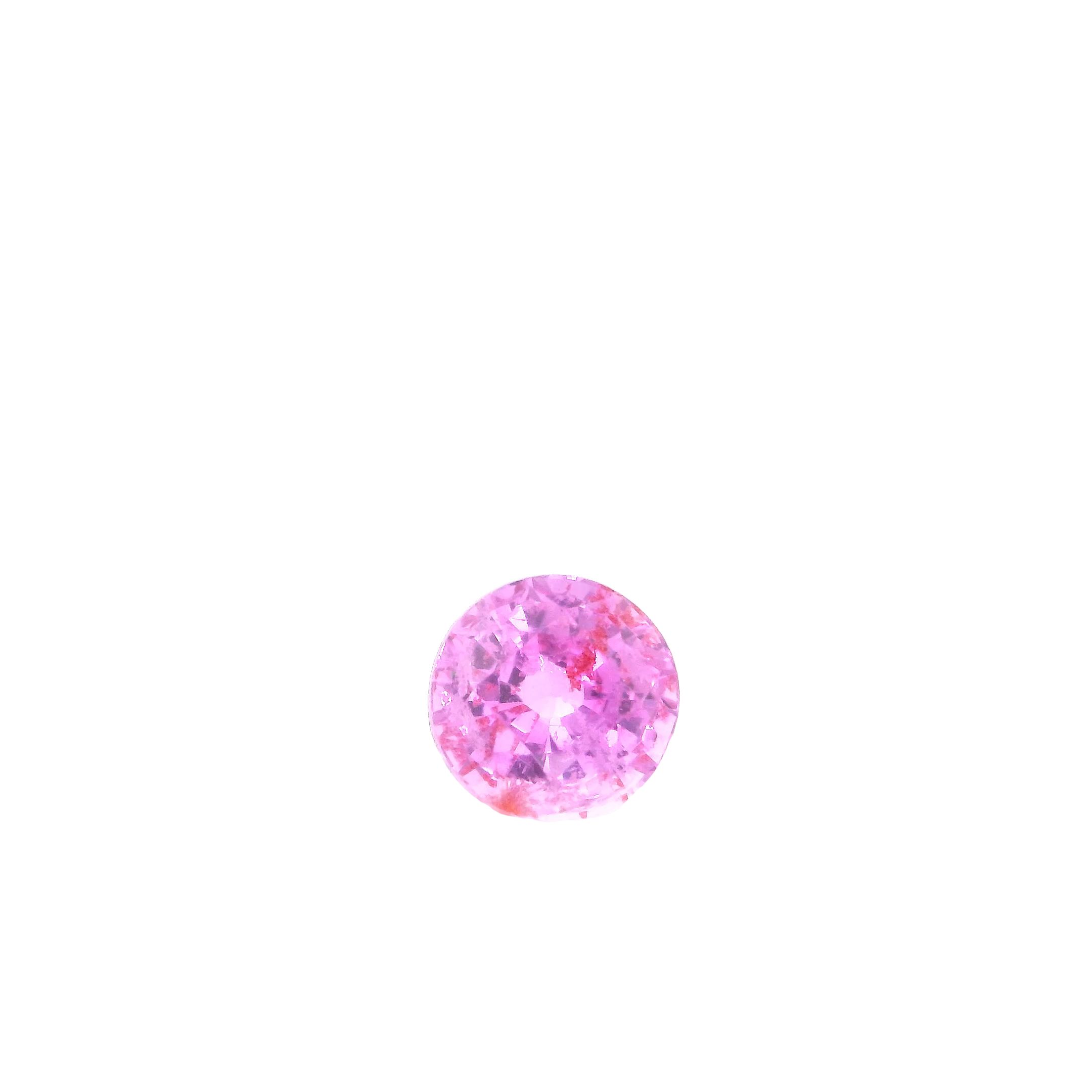 SAPPHIRE FACETED 1.03ct PINK PINK SI MADAGASCAR HEATED
