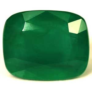 Szmaragd 4,11 ct, zielony, szlif cushion