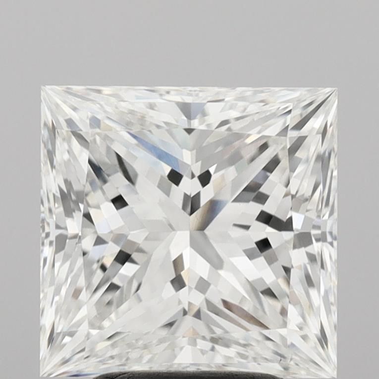 3.8 carat f VS1 EX Cut IGI princess diamond