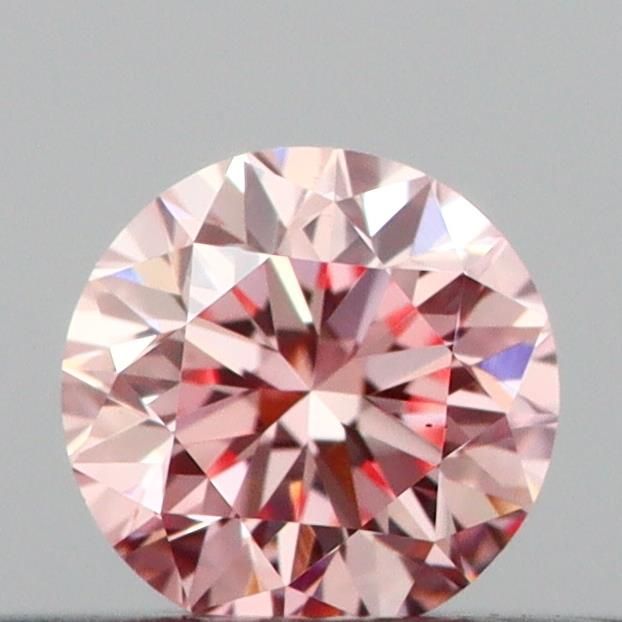 0.21 CT Fancy Intense Pink ROUND
