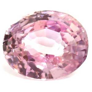 Szafir 1,95 ct, różowy, szlif owalny