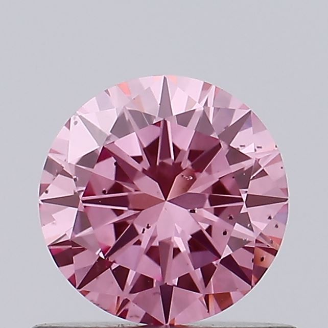 0.58 CT Fancy Vivid Pink ROUND