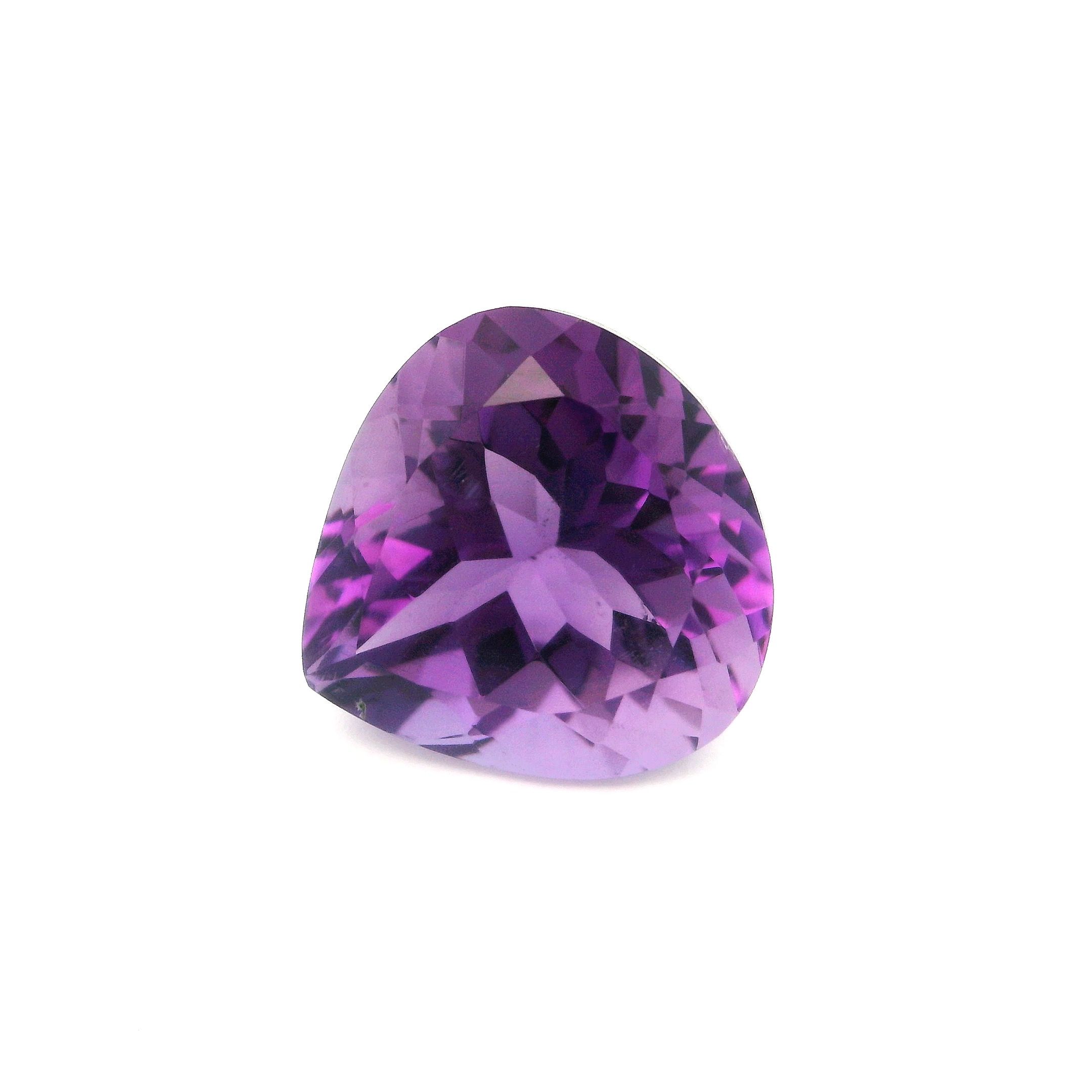6.92 ct Pear amethyst
