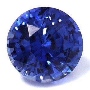 Szafir 1,61 ct, niebieski, szlif okrągły