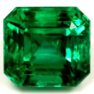 Szmaragd 2,77 ct, zielony, szlif szmaragdowy