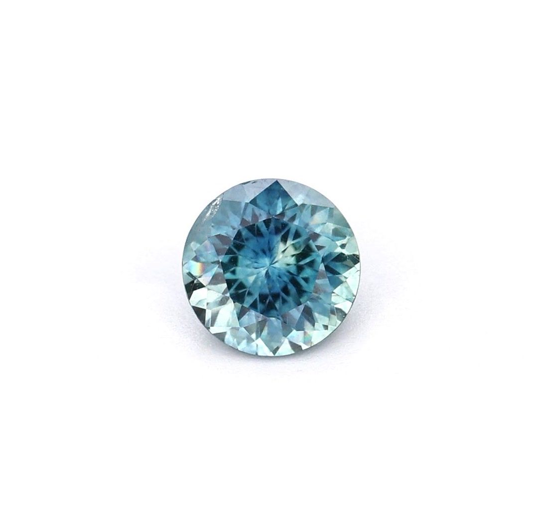 SAPPHIRE FACETED 0.61ct GREEN Green EC UNITEDSTATES HEATED