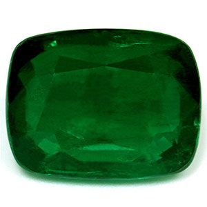 Szmaragd 13,51 ct, zielony, szlif cushion