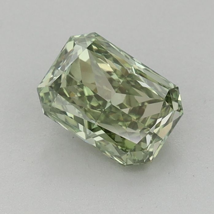 0.81 CT Fancy Vivid Green RADIANT