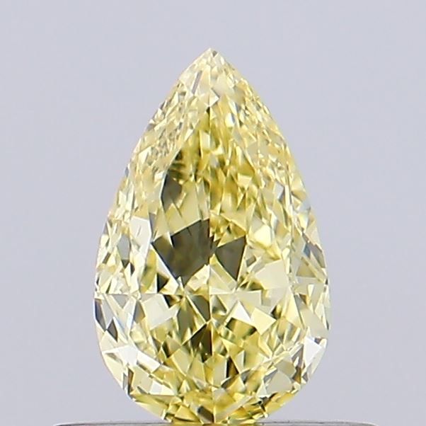 0.46 CT Fancy Intense Yellow PEAR