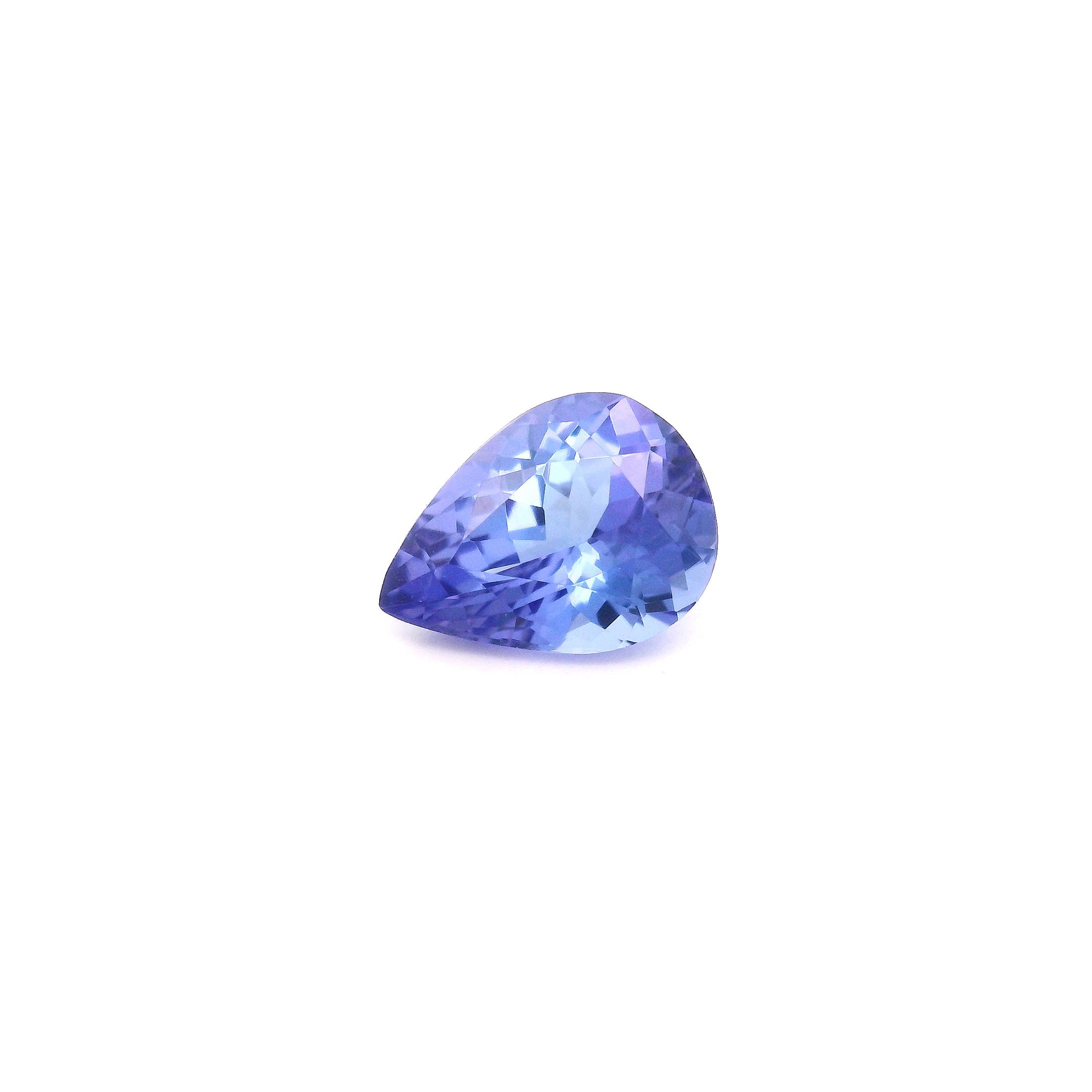 TANZANITE FACETED 1.03ct BLUE Intense EC TANZANIA HEATED