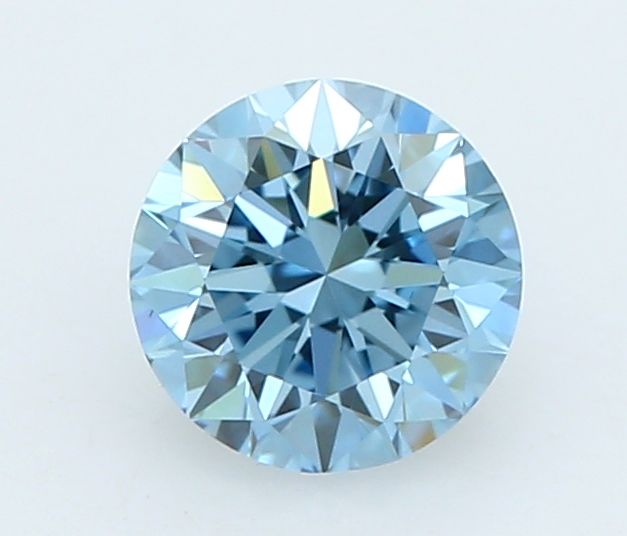 0.37 CT Fancy Vivid Blue ROUND