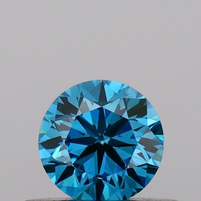 0.35 CT Fancy Vivid Blue ROUND