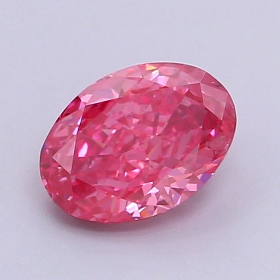 1.01 CT Fancy Vivid Pink OVAL