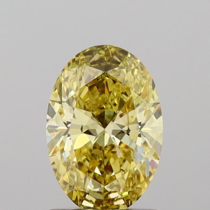 1.04 CT Fancy Intense Yellow OVAL