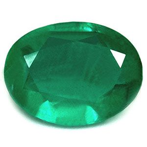 Szmaragd 2,36 ct, zielony, szlif owalny
