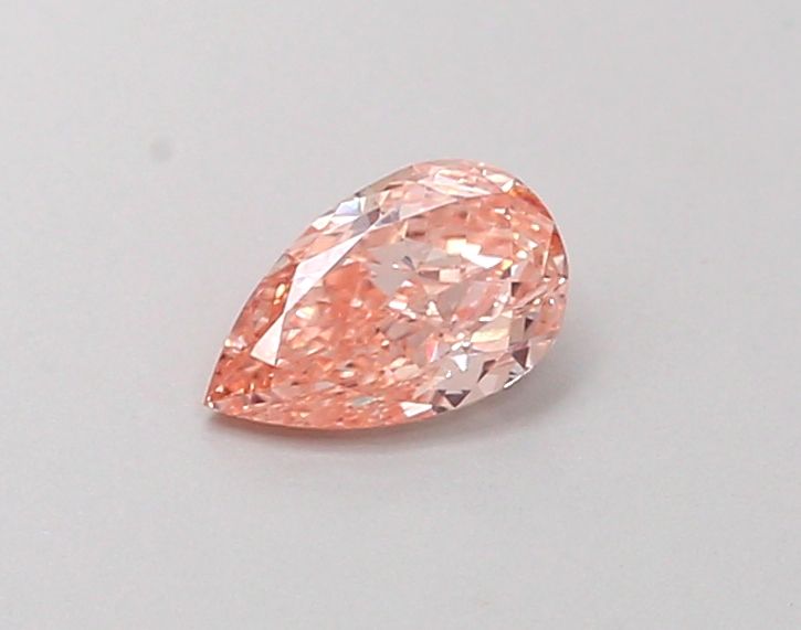0.29 CT Fancy Vivid Brownish Pink PEAR
