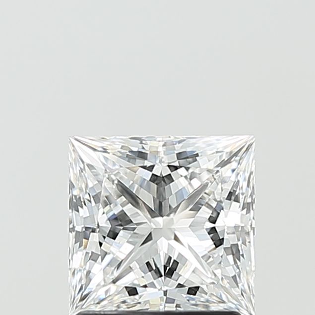 Diamant Princesse 1.61 ct - Couleur E - Pureté VVS2