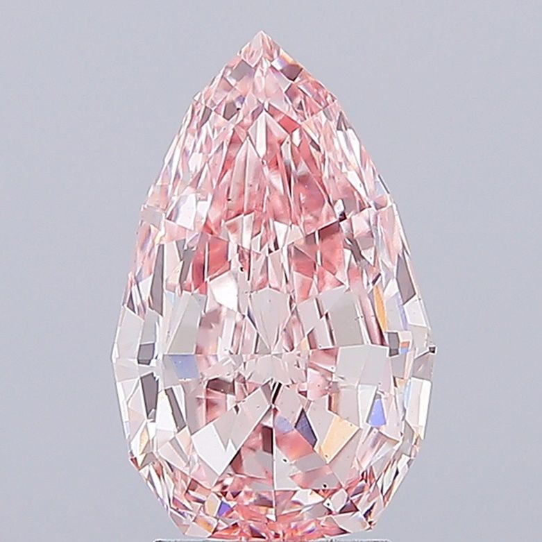 0.25 CT Fancy Vivid Pink PEAR