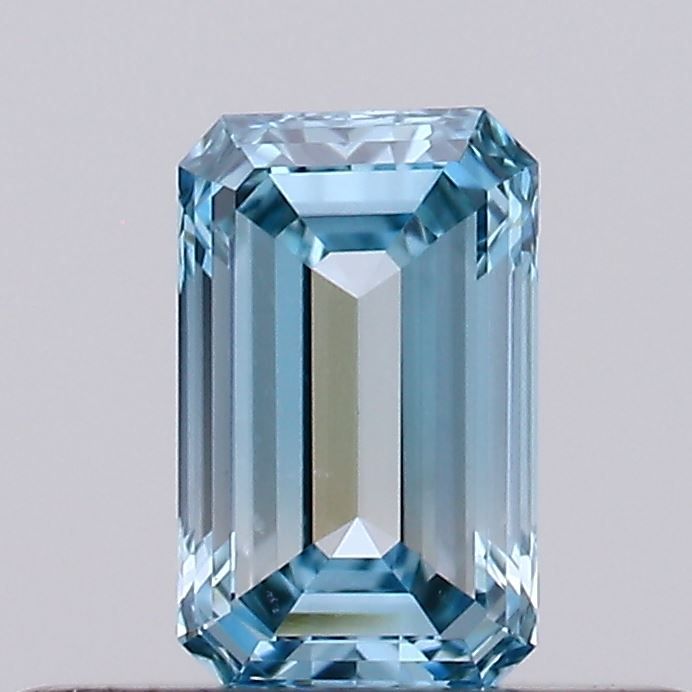 0.31 CT Fancy Vivid Blue EMERALD