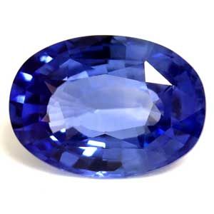 Szafir 1,58 ct, niebieski, szlif owalny