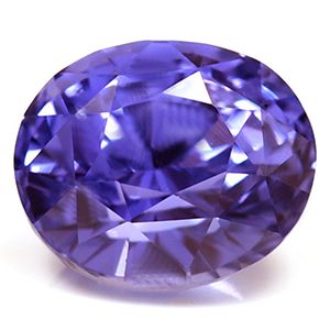 Szafir 2,00 ct, purpurowy, szlif owalny