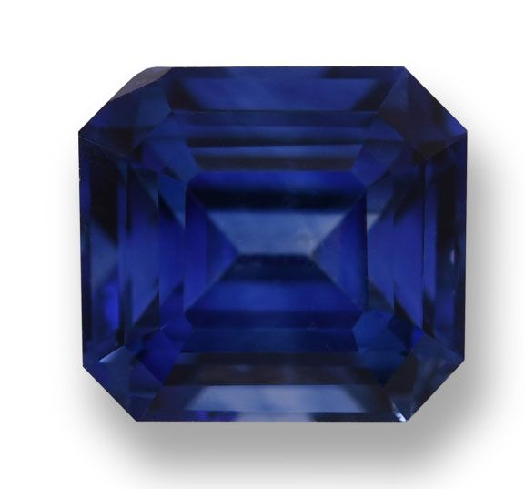SAPPHIRE FACETED 1.29ct BLUE Blue EC SRILANKA HEATED