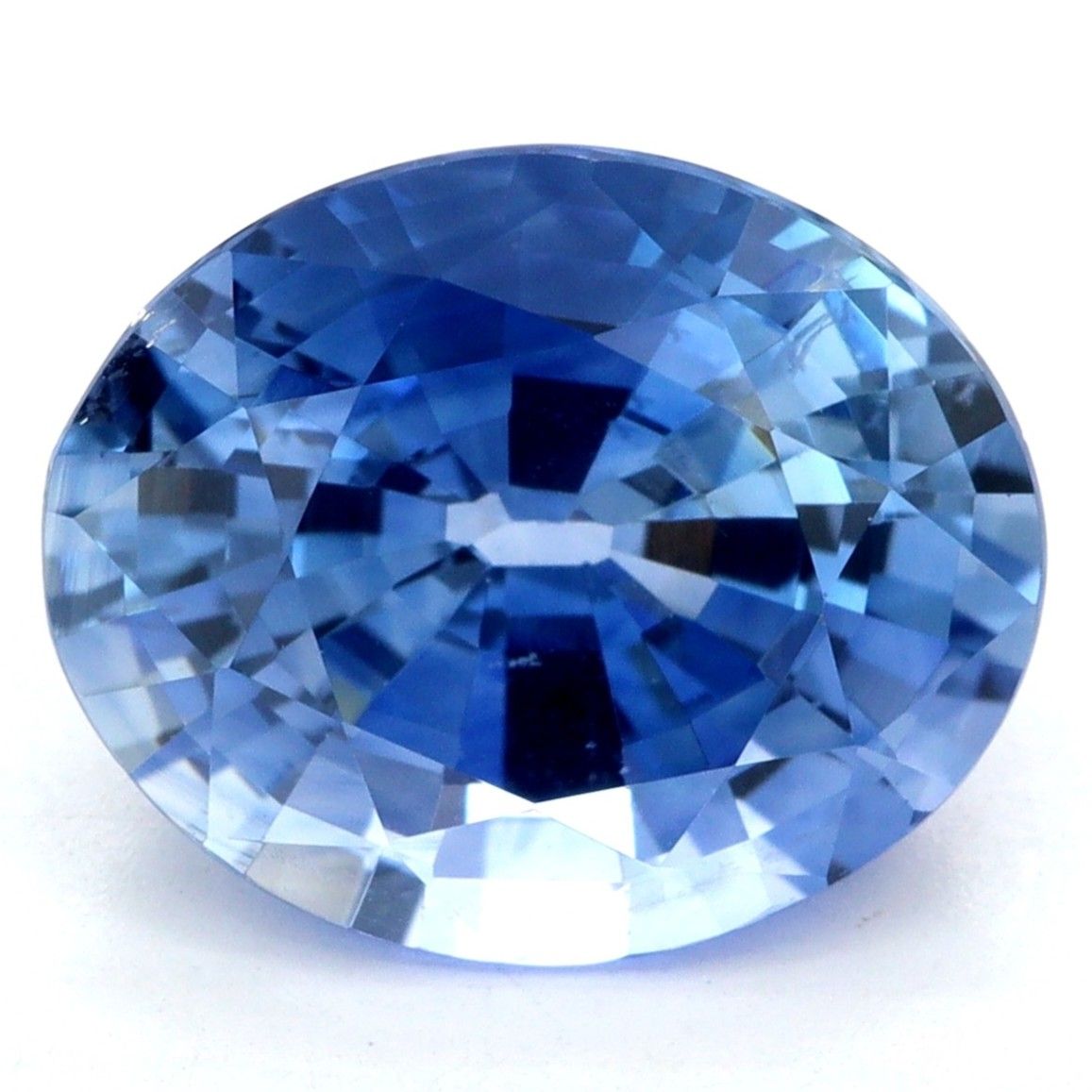 Szafir 4,39 ct, niebieski, szlif owalny