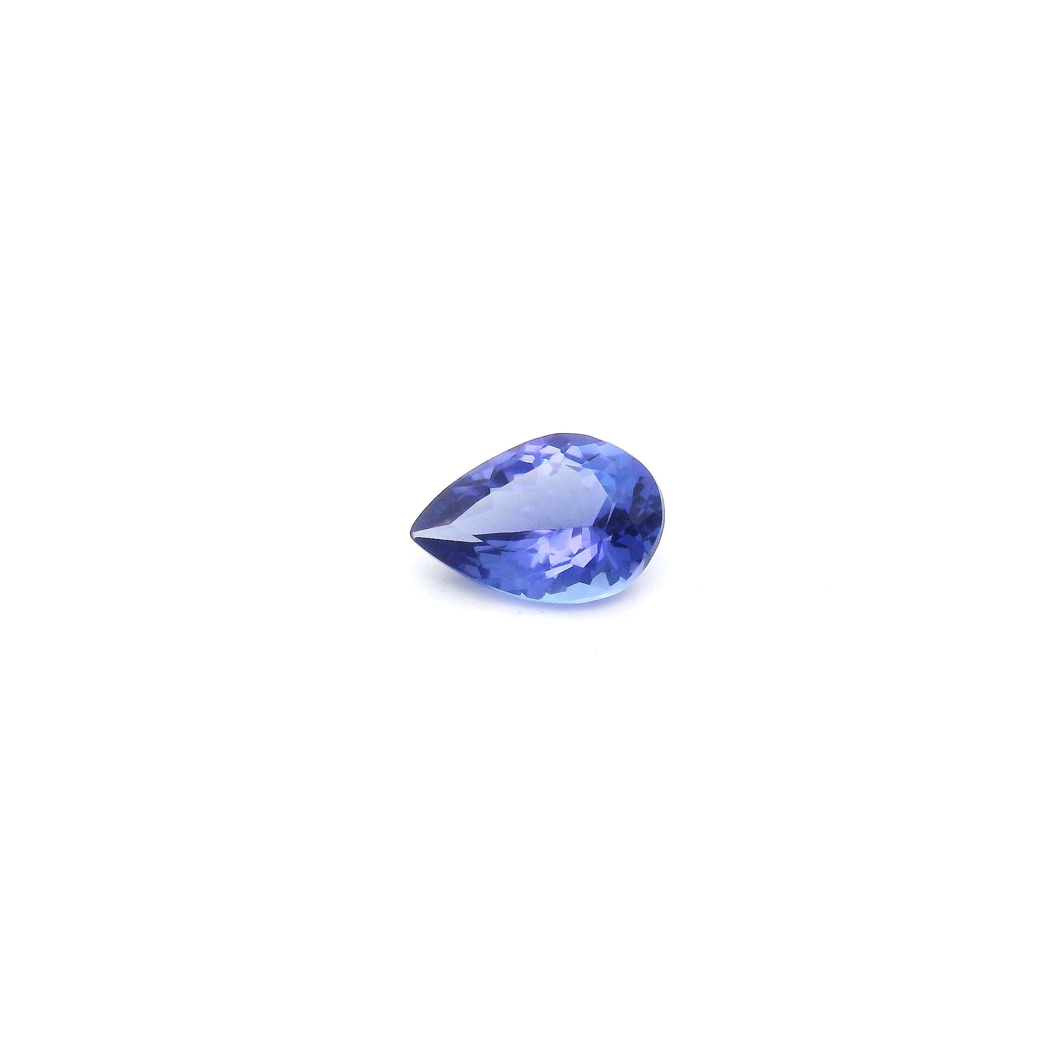 TANZANITE FACETED 0.4ct BLUE Vivid EC TANZANIA HEATED