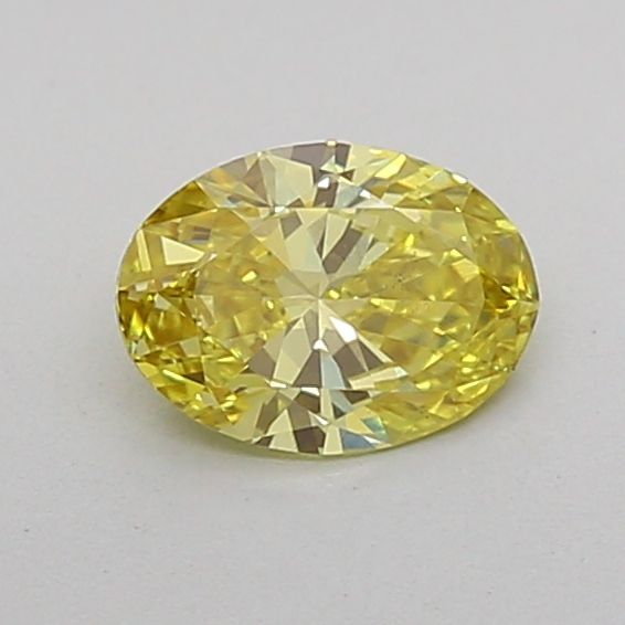 0.51 CT Fancy Vivid Yellow OVAL