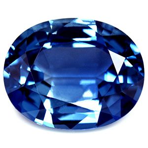 Szafir 4,48 ct, niebieski, szlif owalny