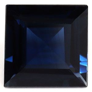 SAPPHIRE Square 0.82ct BLUE EC FACETED
