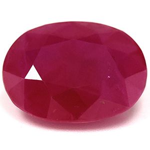 RUBY FACETED 6.88ct RED Pinkish Red MI REST_OF_AFRICA HEATED