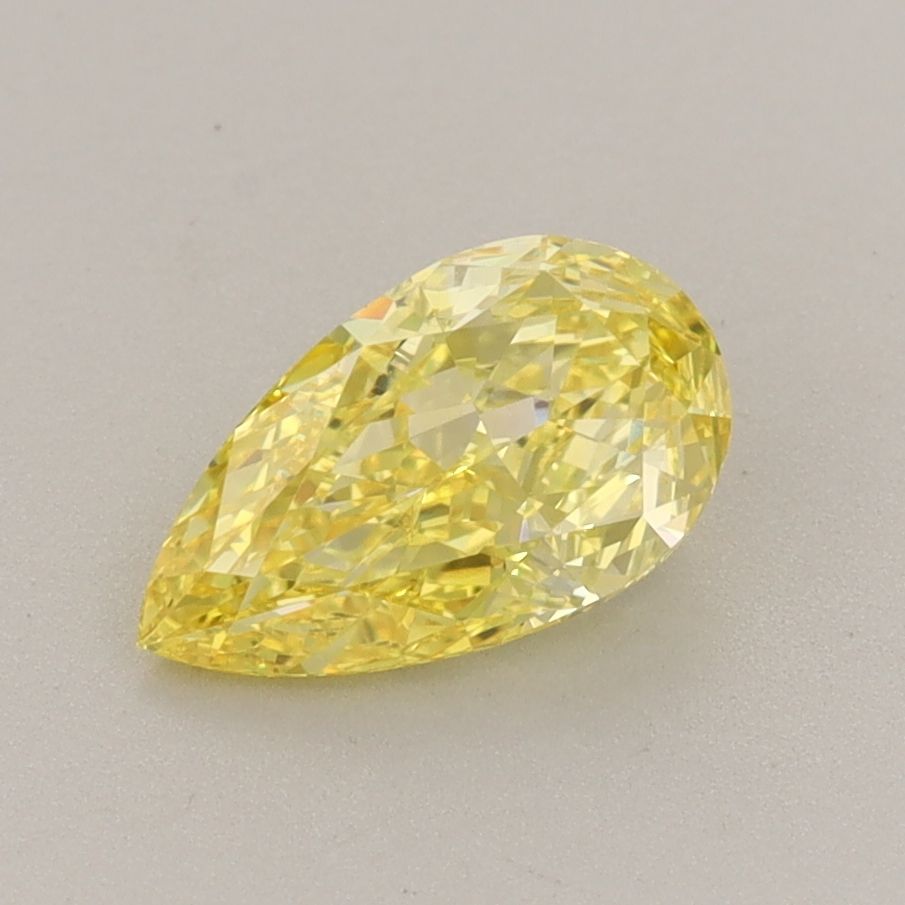 1.15 CT Fancy Vivid Yellow PEAR