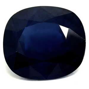 Szafir 2,67 ct, niebieski, szlif cushion