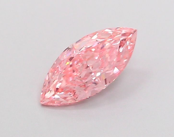 0.7 CT Fancy Intense Pink MARQUISE