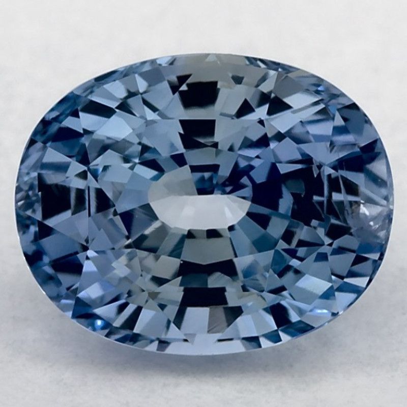 Szafir 5,66 ct, niebieski, szlif owalny