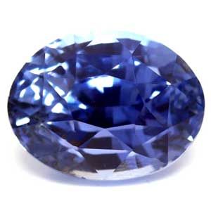 Szafir 1,52 ct, niebieski, szlif owalny
