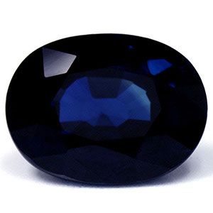 Szafir 11,27 ct, niebieski, szlif owalny