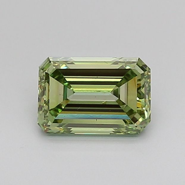 1.01 CT Fancy Vivid Green EMERALD
