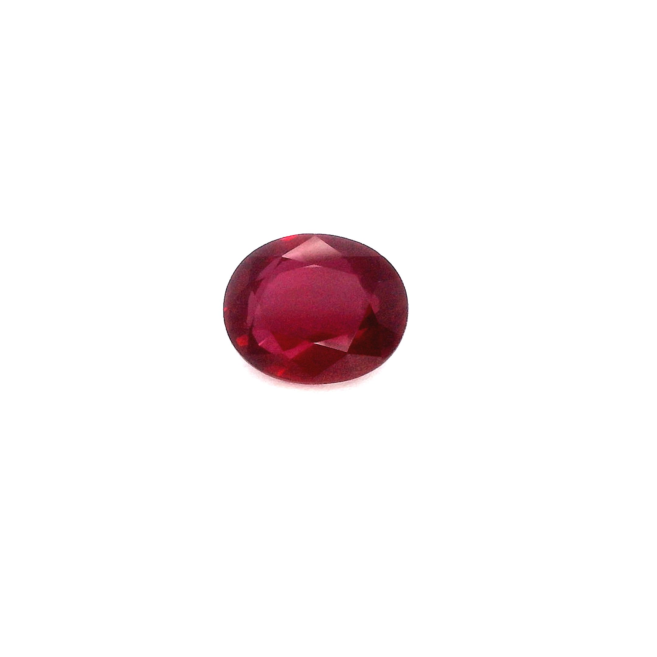 1.47 ct Oval ruby