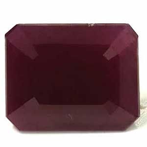 Rubin 9,20 ct, czerwony, szlif szmaragdowy