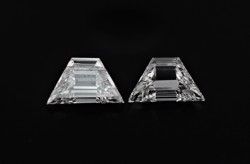 Prírodný diamant trapezoid,...